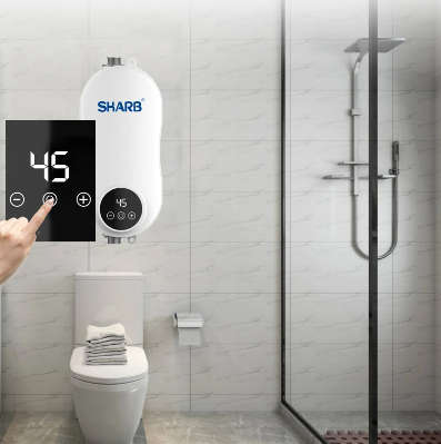 Sharb 3500W Mini Tankless Electric Water Heater - Instant water Heater for Kitchen / Bathroom Shower