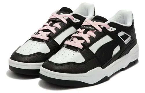 PUMA (WMNS)  SLIPSTREAM RUNWAY `WHITE BLACK` 386745-01 WOMANS  - Size 4  UK to 8 UK