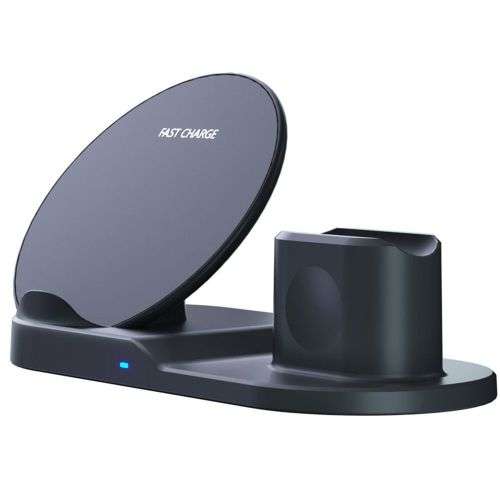 Multifunction Portable 3 in 1 Wireless Charger