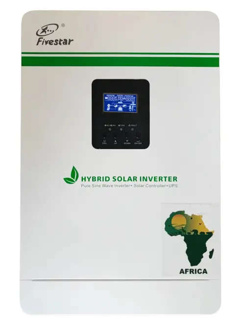Fiverstar 3.5KVA 24V MPPT Pure Sinewave Hybrid 3000W Solar Inverter VY-3524M-FS