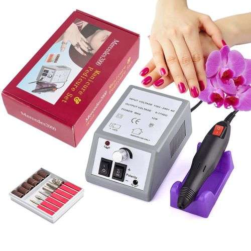 Mercedes 2000 Manicure & Pedicure Nail Drill Set