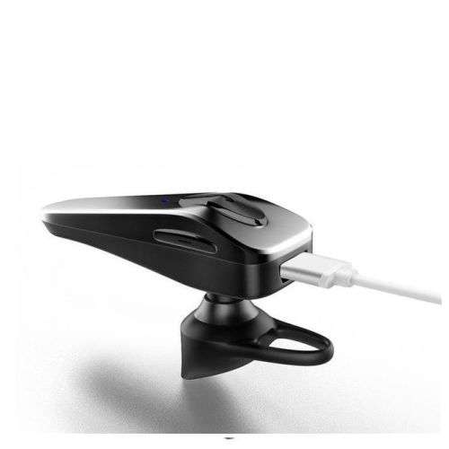 Car Charger Kit MP3 Player with BT Earphone V6 - Black