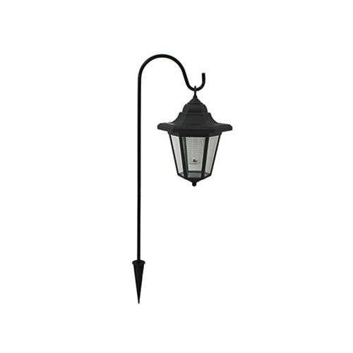 Garden time Solar Shepherd Garden Spike Black