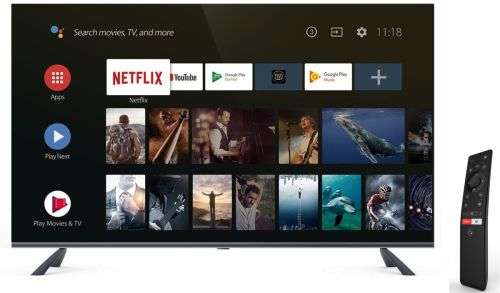 JVC LT-50NQ7115A 50` QLED 4K Edgeless Smart TV