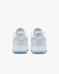 Nike Air Force 1 `07 - White and Icy blue - Size 3UK to 14UK