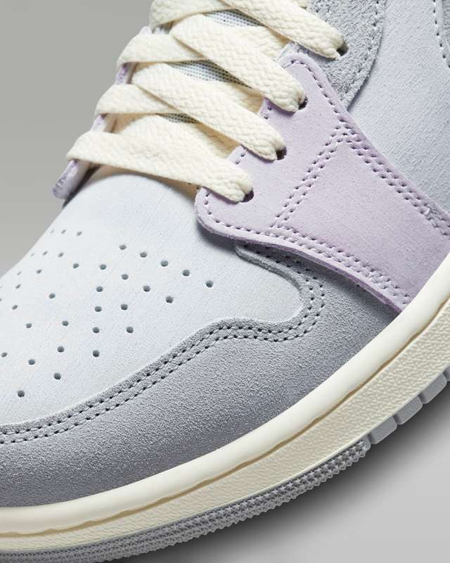 Air Jordan 1 Retro High -  Women`s Photon Dust/Barely Grape/Lapis/Light Smoke  - Size 2.5UK to 9.5UK