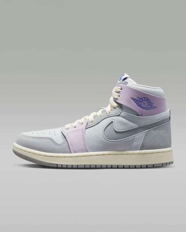 Air Jordan 1 Retro High -  Women`s Photon Dust/Barely Grape/Lapis/Light Smoke  - Size 2.5UK to 9.5UK