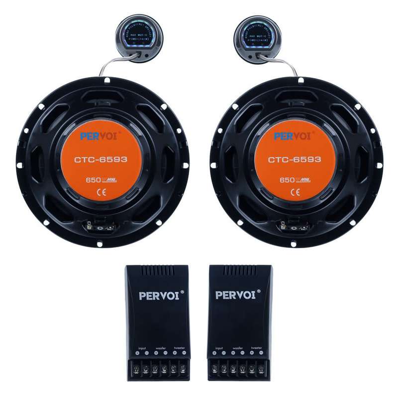 Pervoi Component Speaker - Midrange Driver & Dome Tweeter