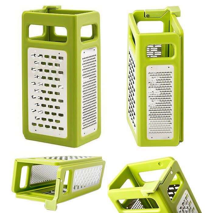 Foldable Grater, 4-in- Fold box Grater