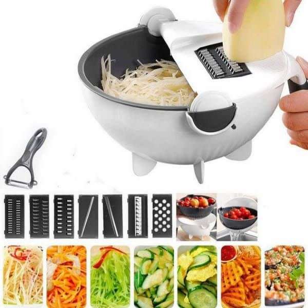 Multifunction Wet Basket Vegetable Cutter