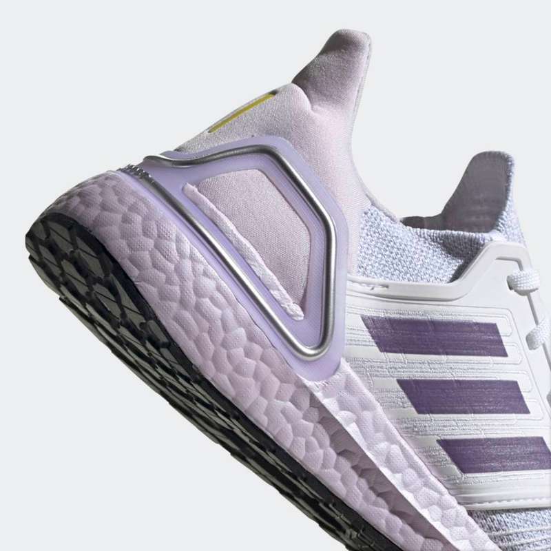 Adidas UltraBoost 20 Cloud White / Tech Purple / Purple Tint (Woman`s)  - Size 4 to 8