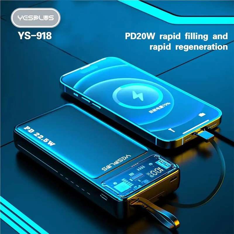 Yesplus PD 22.5W 20000mah Power Bank