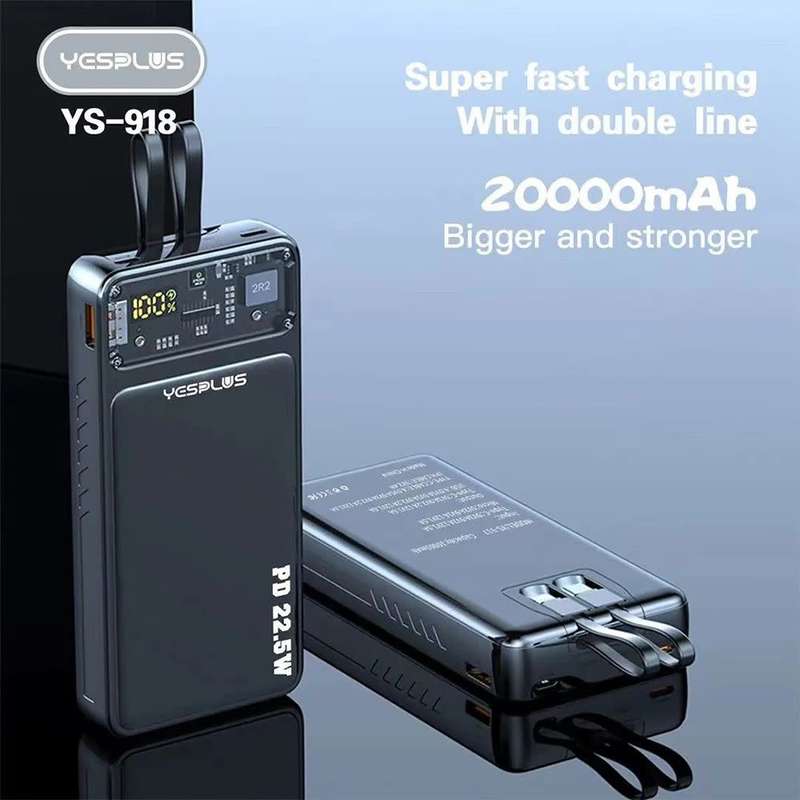 Yesplus PD 22.5W 20000mah Power Bank