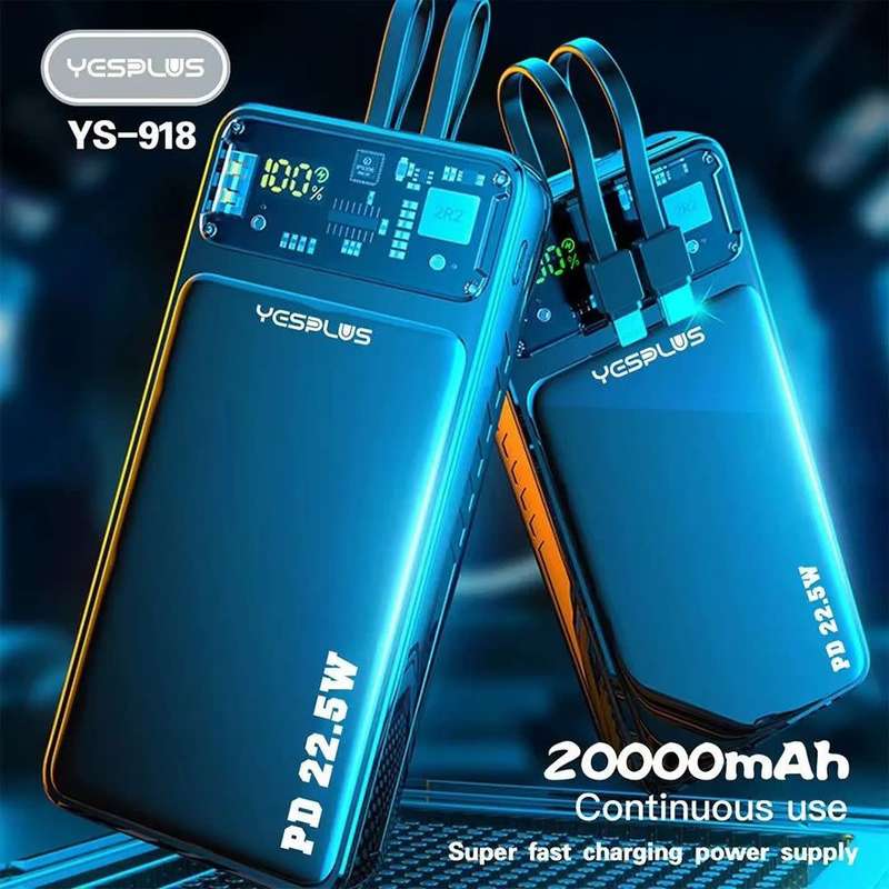 Yesplus PD 22.5W 20000mah Power Bank
