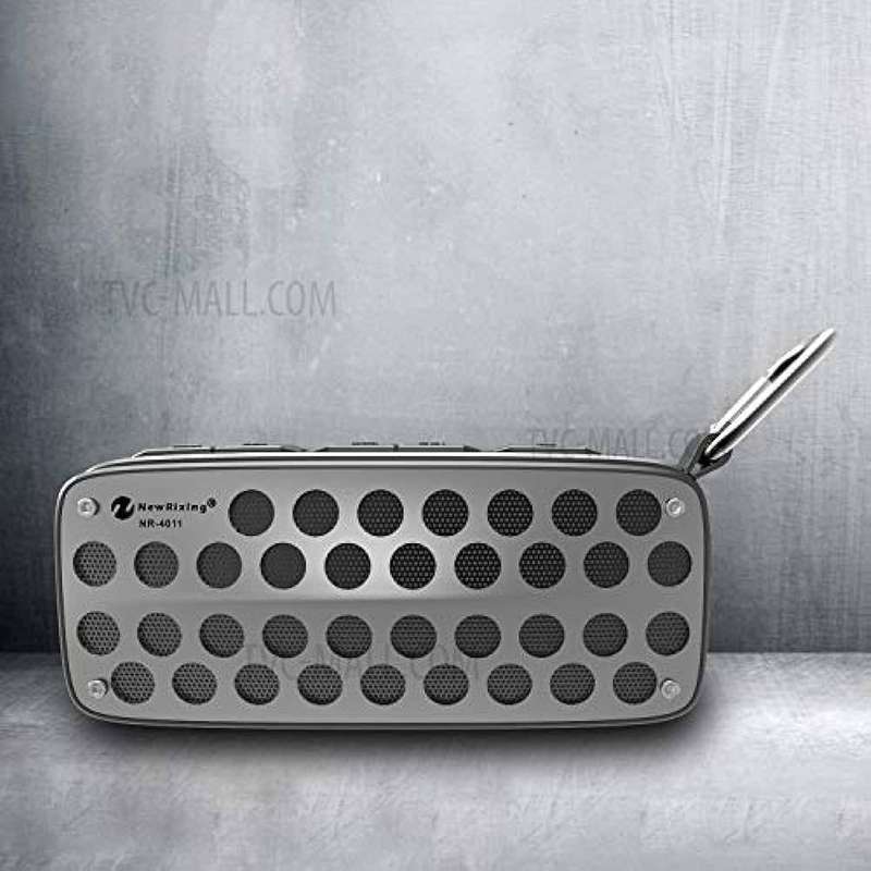 New Rixing Outdoor Wireless Speaker NR-4011 IPX4 Water Proof Metal Bluetooth Speaker