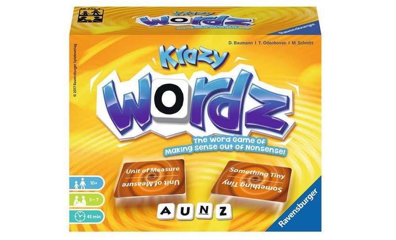 Krazy Wordz Family Game - EU Edition