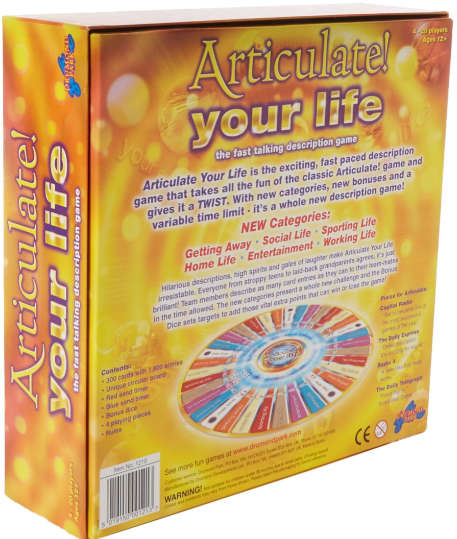 Articulate Your Life Board Game English