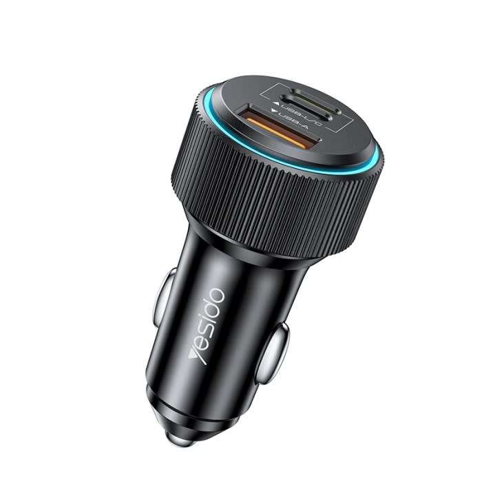 Yesido  Y60 - 38W PD Reverse Charging Fast Charging Car Charger