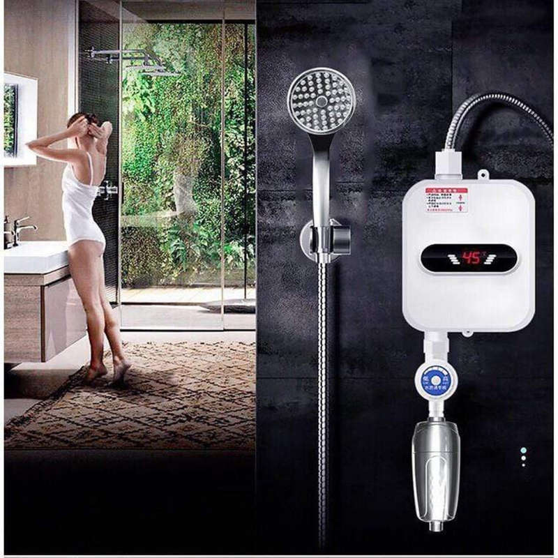 3500W Instant Electric Water Heater with LCD Display
