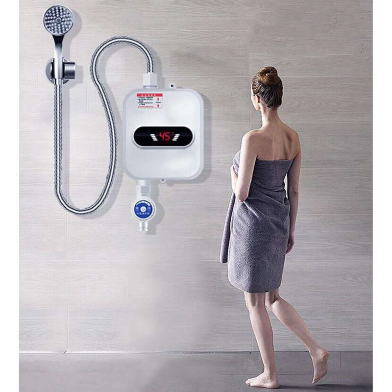 3500W Instant Electric Water Heater with LCD Display