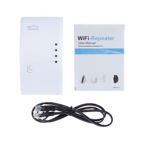 300Mbps Wireless-N 802.1 AP Wifi Range Router Repeater - White