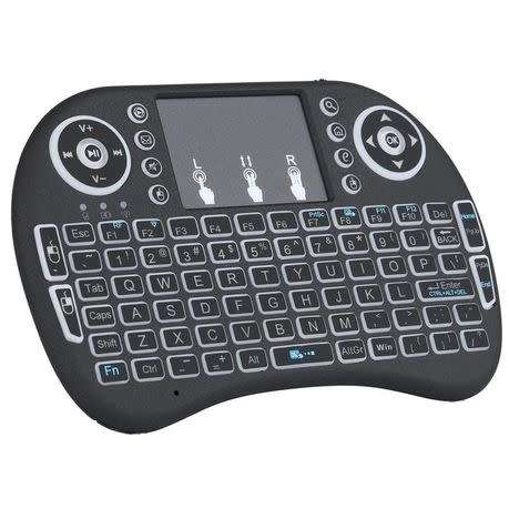 4K Android 9.0 (2GB RAM+16ROM) H96 MAX-3318 with Backlit Mini Keyboard Combo