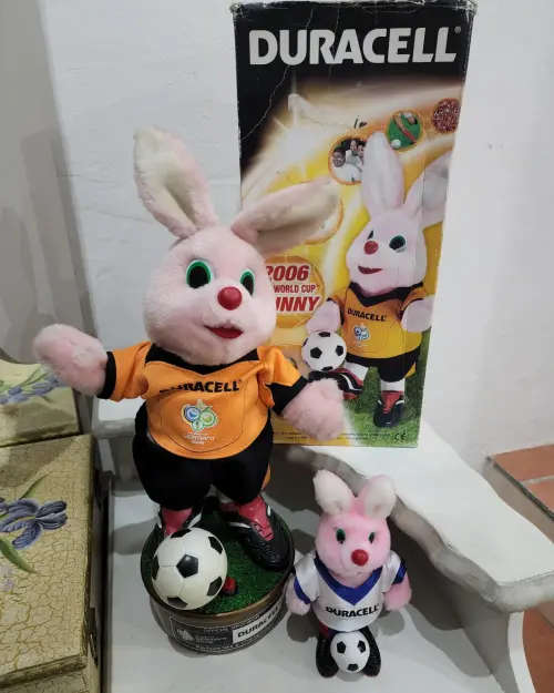 Duracell bunnies (bigger one made in 2006)