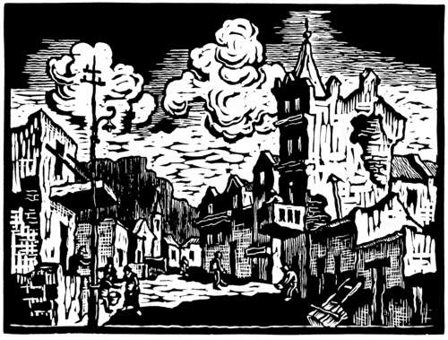 Gregoire Boonzaier Signed and Dated 1979, Lino-cut