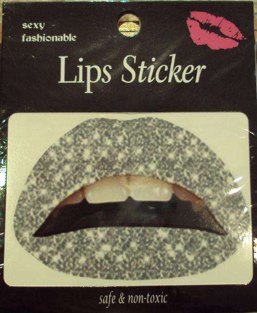 LADY GAGA LIPS STICKERS