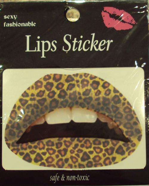 LADY GAGA LIPS STICKERS
