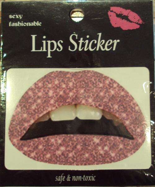 LADY GAGA LIPS STICKERS