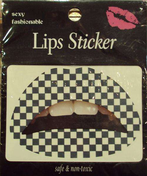 LADY GAGA LIPS STICKERS