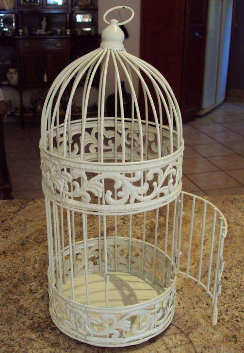 BIRD CAGE - VINTAGE STYLE - CREAM