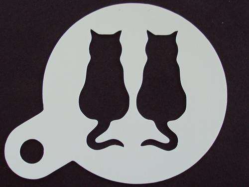 COFFEE OR CUPCAKE STENCIL