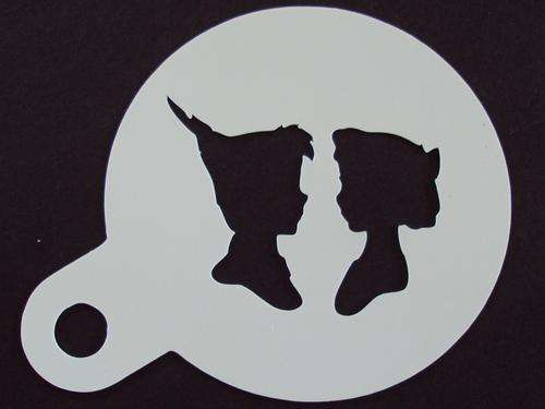 COFFEE OR CUPCAKE STENCIL