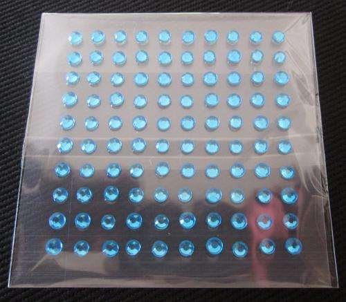 Gem Stickers- Blue