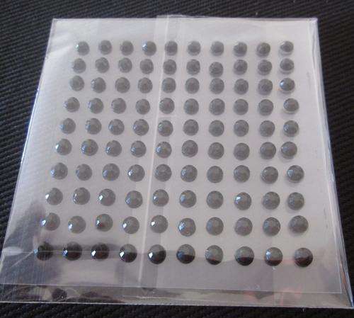 Gem Stickers- Black
