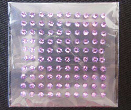 Gem Stickers- Purple