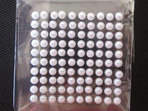 Gem Stickers- Pearls 4mm