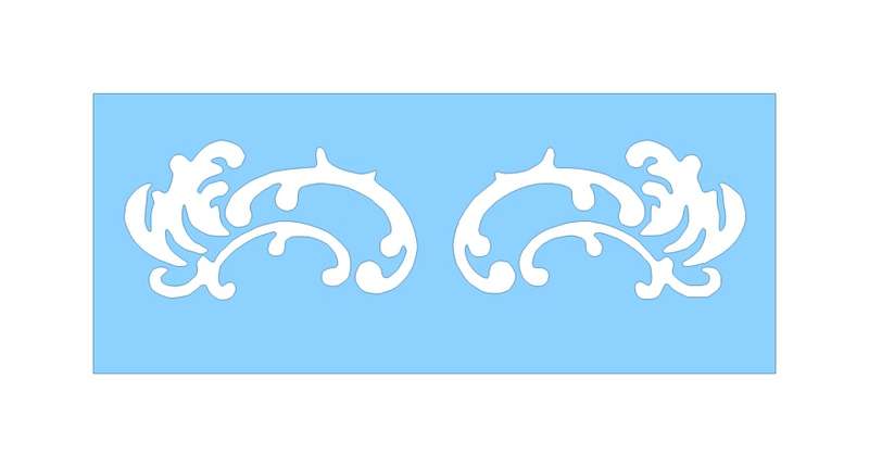 BORDER  STENCIL