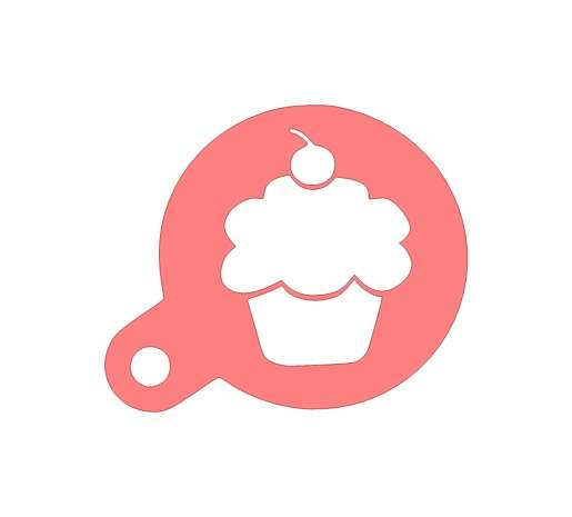 CUPCAKE STENCIL