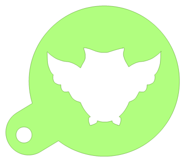 CUPCAKE STENCIL
