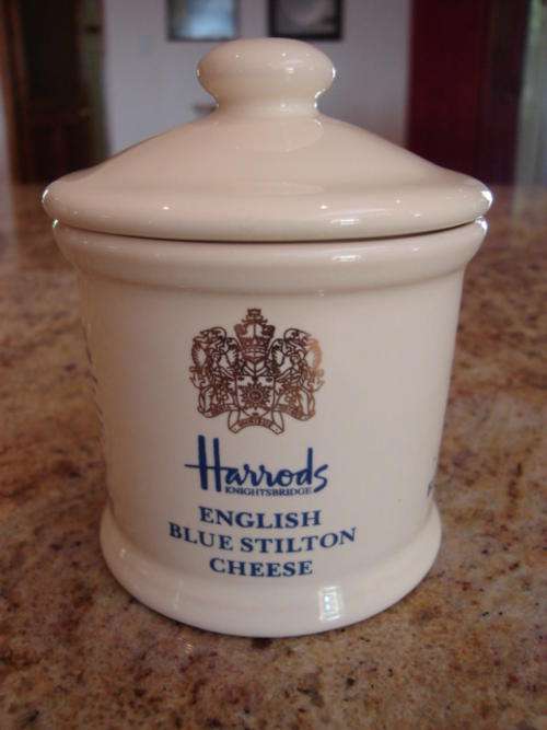 HARRODS BLUE STILTON CHEESE POT