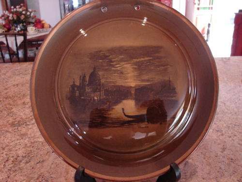A RARE RIDGWAYS ROYAL VISTAS WALL HANGING