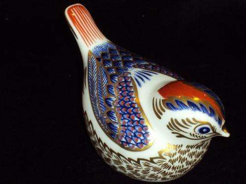 ROYAL CROWN DERBY PAPERWEIGHT