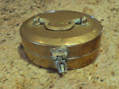BRASS SNUFF BOX?