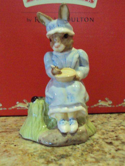 ROYAL DOULTON BUNNYKINS.LITTLE MISS MUFFET DB240