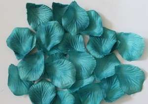 100 SILKY ROSE PETALS - TABLE CONFETTI