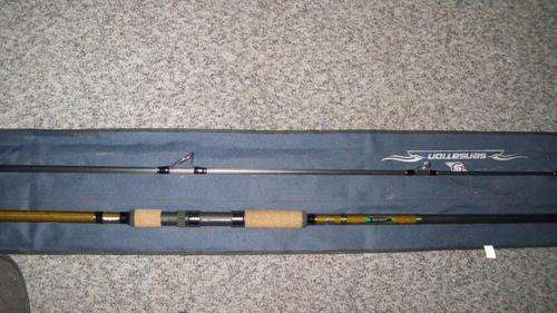 AS NEW SENSATION ROCKET 12FT IM8 CARBON CARP ROD