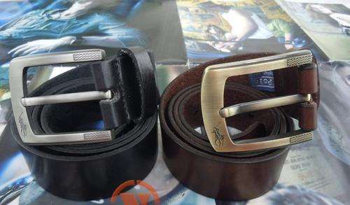Brand new POLO Ralph Lauren men's genuine leather casual buckle belt.
